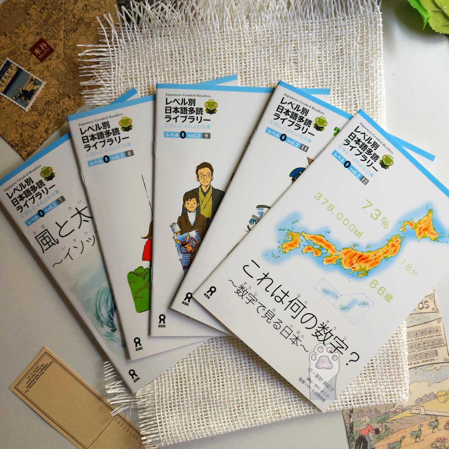 Japanese Graded Readers Level 0 - Vol. 2