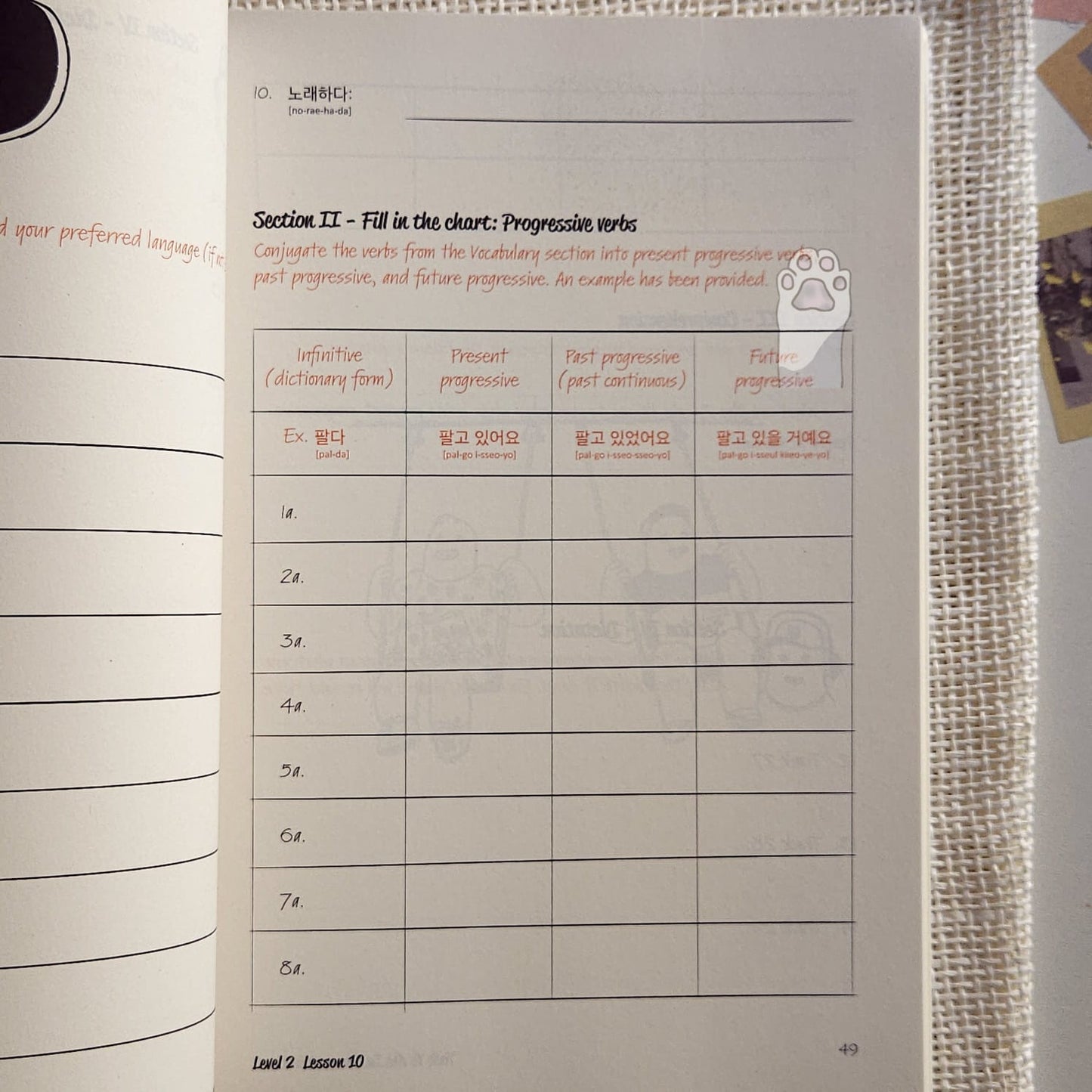 Talk to me in Korean : level 2 textbook & workbook