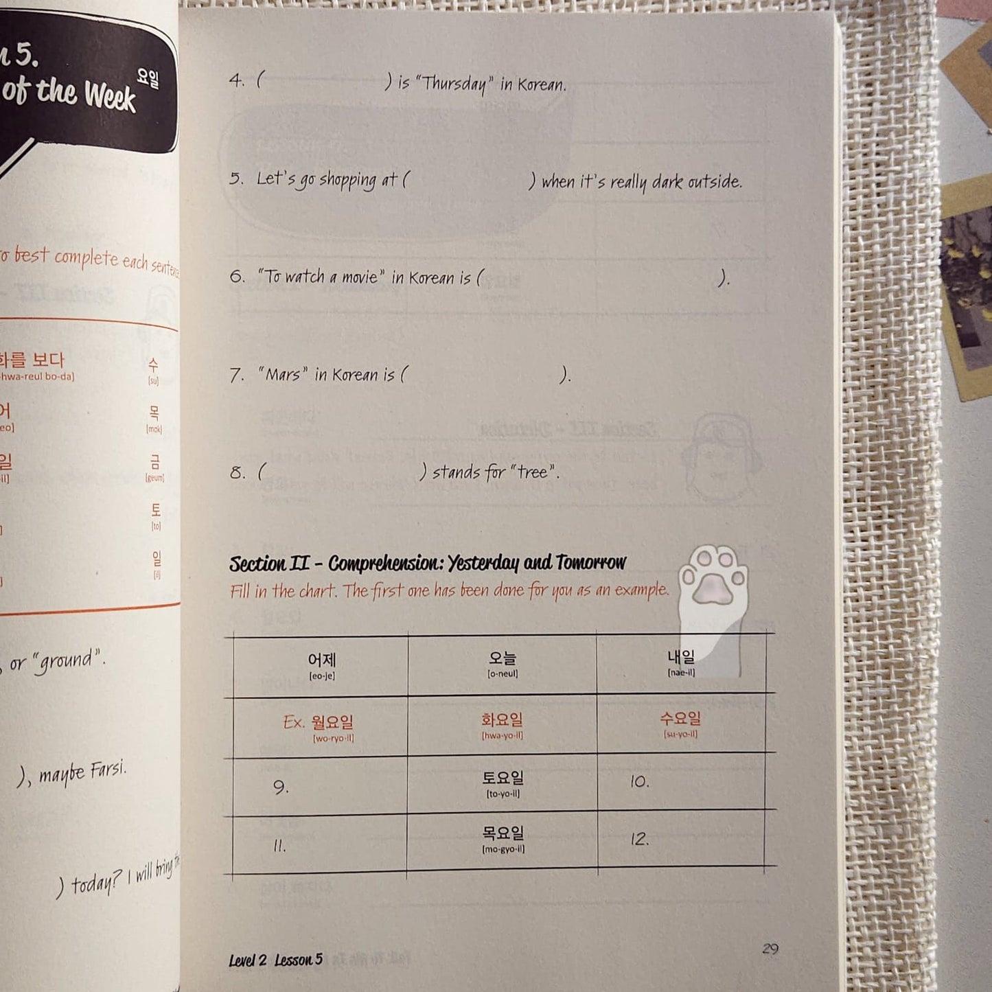 Talk to me in Korean : level 2 textbook & workbook