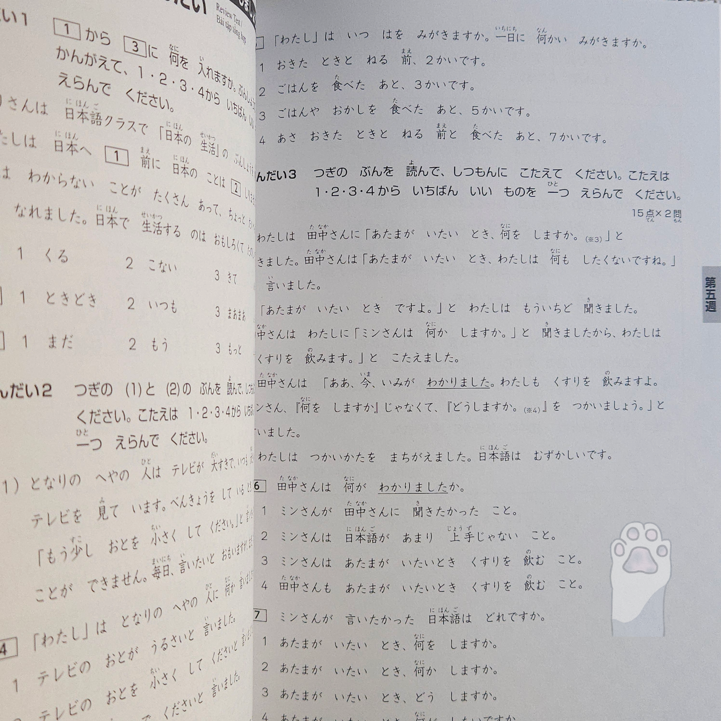 Nihongo Sou Matome JLPT N5 with CD مستعمل