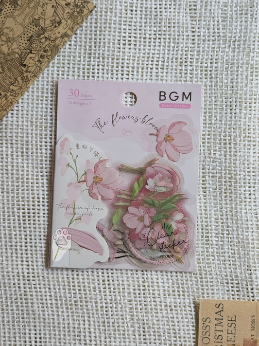 Flower stickers