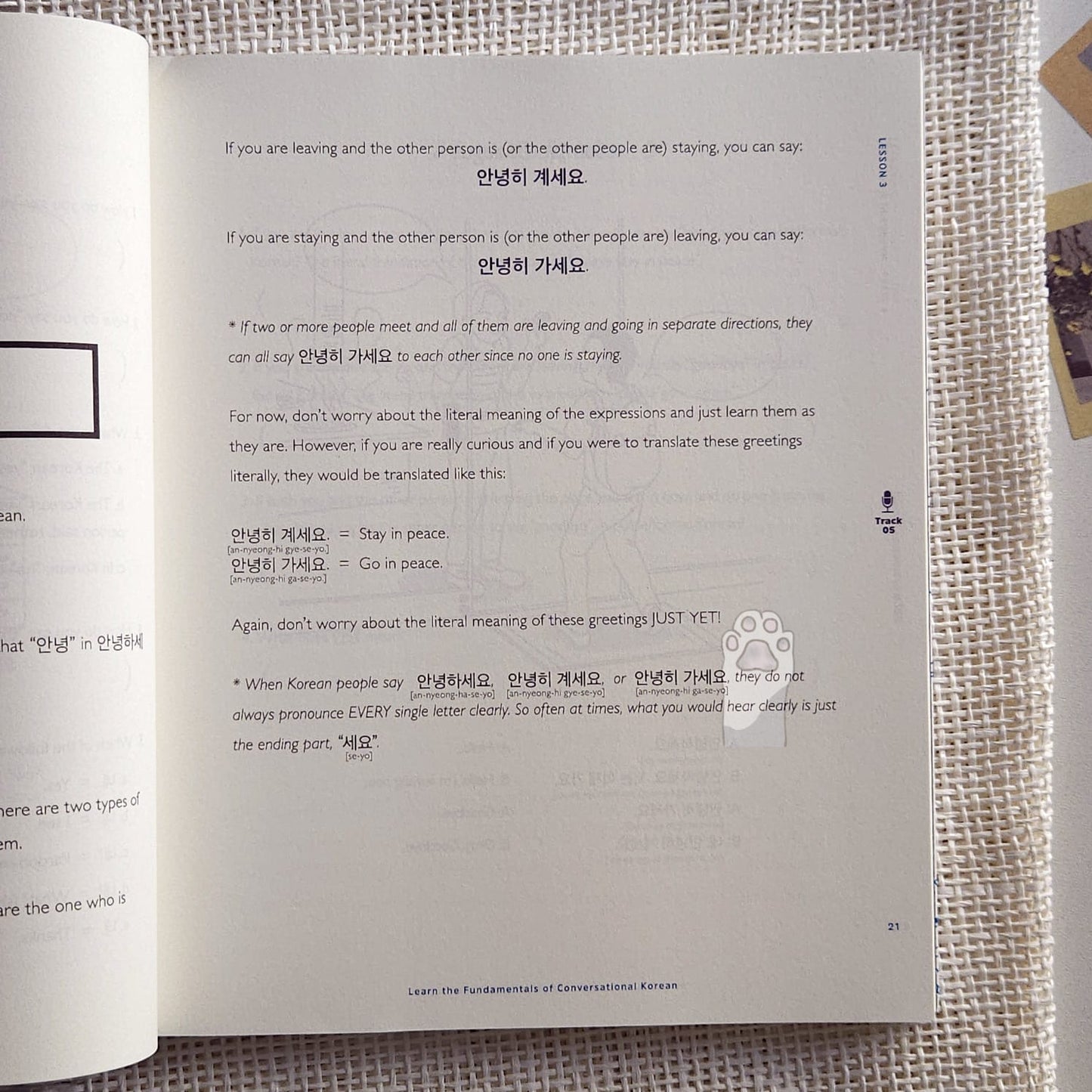 Talk to me in Korean : level 1 textbook & workbook