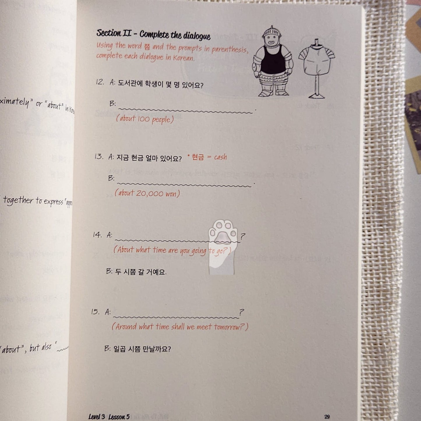 Talk to me in Korean : level 3 textbook & workbook