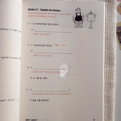Talk to me in Korean : level 3 textbook & workbook