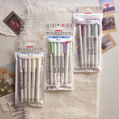 Mildliner اقلام تخطيط