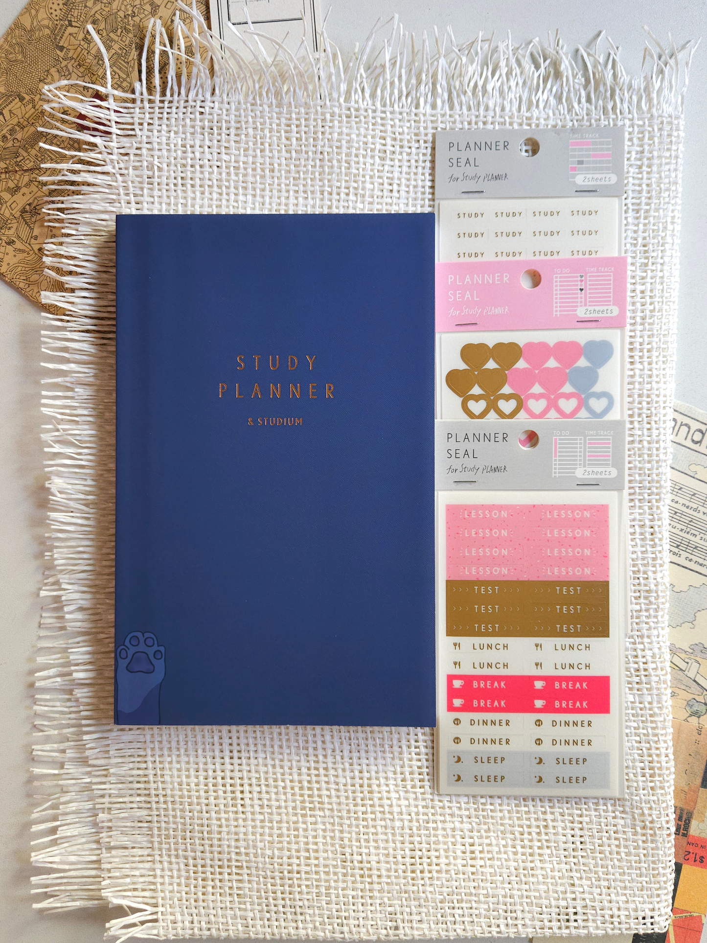 اجندة دراسية غير مرقمة