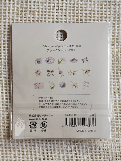 Ribbon themed stickers